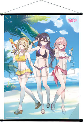 Sunny Summer Collection B2タペストリー 花咲くいろは 凪のあすから SHIROBAKO the 色づく世界