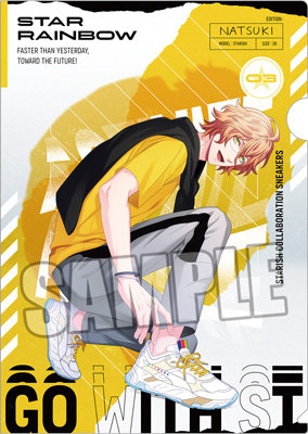 うたの☆プリンスさまっ♪ ホロクリアファイル GO WITH Ver.「四ノ宮那月」 約縦310×横220mm