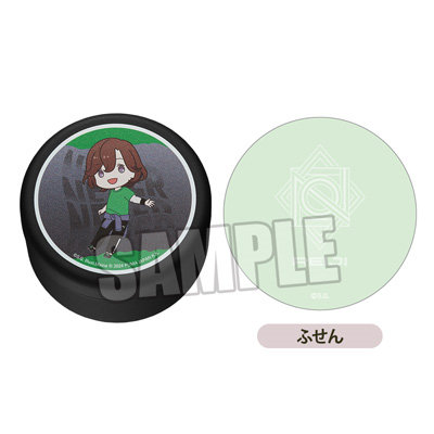 うたの☆プリンスさまっ♪ ふせん入りマット缶 GO WITH ちびキャラVer.「寿 嶺二」 ＜マット缶＞約直径65×45mm、＜ふせん＞約直径50mm