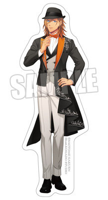 うたの☆プリンスさまっ♪ ステッカー Ceremony Rosettes Ver.「神宮寺レン」 約縦100×横46mm