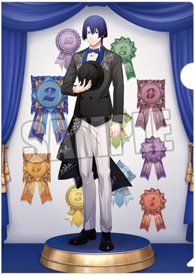 うたの☆プリンスさまっ♪ ホロクリアファイル Ceremony Rosettes Ver.「聖川真斗」 約縦310×横220mm