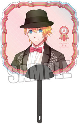 うたの☆プリンスさまっ♪ ホロクリアうちわ Ceremony Rosettes Ver.「来栖 翔」 約縦330×横210mm（持ち手：約120mm）