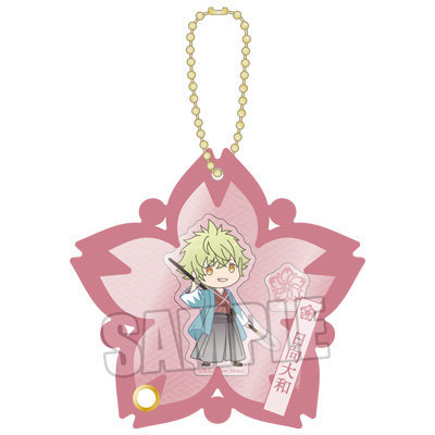 うたの☆プリンスさまっ♪ HE★VENS カスタマイズアクリルチャーム 新選組～新月の在り処～ ちびキャラ Ver.「日向大和 as 原田左之助」 約縦73×横77×厚さ7mm