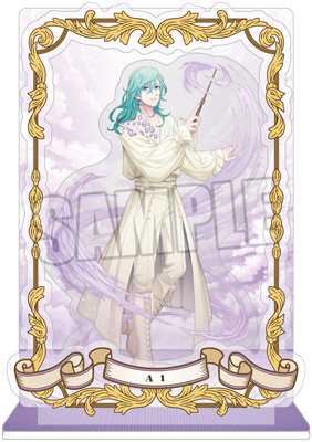 うたの☆プリンスさまっ♪ ジオラマアクリルスタンド Shining Oracle Ver.「美風 藍」 <本体パーツ>約縦153×横100×厚さ3mm以内、<背景パーツ>約縦163×横110×厚さ3mm以内、<フレームパーツ>約縦173×横120×厚さ3mm以内、<台座>約縦35×横110×厚さ3mm以内