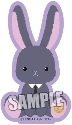 ラビットコレクション 刺繍ワッペンシール 刀剣乱舞ONLINE「薬研藤四郎」 約縦90×横52×厚さ4mm