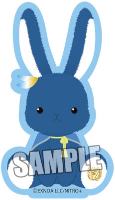 ラビットコレクション 刺繍ワッペンシール 刀剣乱舞ONLINE「太鼓鐘貞宗」 約縦90×横52×厚さ4mm