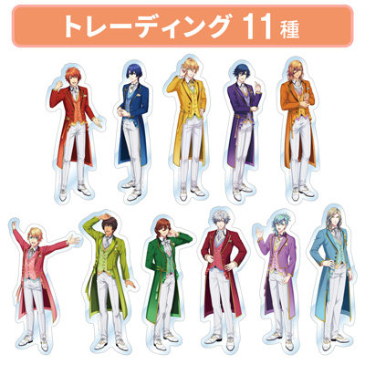 【1Box12Pack入り】うたの☆プリンスさまっ♪ トレーディングクリアステッカー SHINING BIRTHDAY STREAM Ver.[BGS2025] 約縦96×横48mm以内