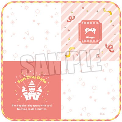 うたの☆プリンスさまっ♪ ガーゼハンカチ Fun Day Date Ver.「一十木音也」[BGS2025] 約縦250×横250mm