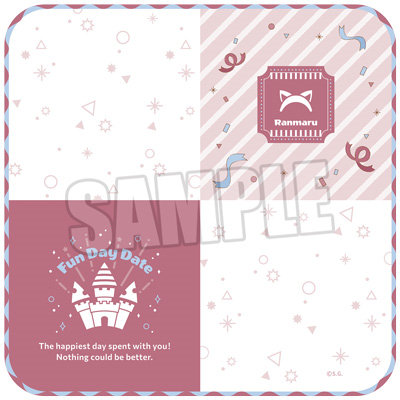 うたの☆プリンスさまっ♪ ガーゼハンカチ Fun Day Date Ver.「黒崎蘭丸」[BGS2025] 約縦250×横250mm