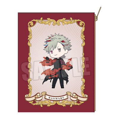 うたの☆プリンスさまっ♪ マルチポーチ Shining Oracle ちびキャラVer.「黒崎蘭丸」 約長辺195×短辺150mm