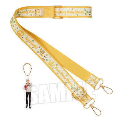 うたの☆プリンスさまっ♪ ショルダーストラップ Fun Day Date Ver.「四ノ宮那月」[BGS2025] ＜ショルダーストラップ＞約幅25×全長1,400mm（カラビナ部分除く、調整可能）、＜アクリルチャーム＞約縦80×横30×厚さ3mm以内