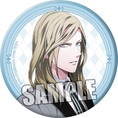 うたの☆プリンスさまっ♪ BIG缶バッジ Fiction & Non-Fiction Ver.「カミュ」A 約直径76×厚さ4mm