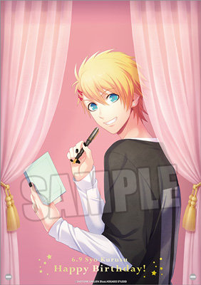 【BOL限定】うたの☆プリンスさまっ♪ アクリルプレート Birthday Series 2025 Ver.「来栖 翔 Part.4」 ＜プレート＞縦210×横148×厚さ3mm、＜脚＞直径5×長さ50mm