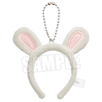 うたの☆プリンスさまっ♪ ミニカチューシャマスコット Fun Day Date Ver.「うさぎ」[BGS2025] 約縦90×横83mm