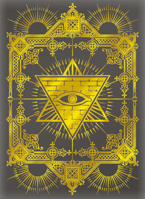 ブロッコリーカードスリーブ シャッフルマスター「全知の眼」 【BSM-EX03】 66×92mm