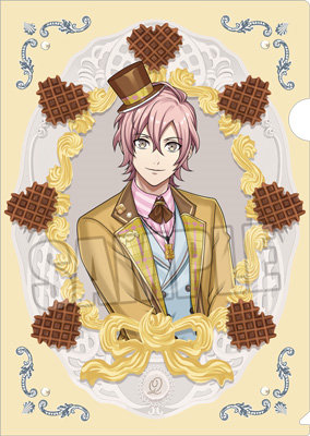 うたの☆プリンスさまっ♪ マットクリアファイル Crown Creamy Land ～Dessert Plate～ Ver.「帝 ナギ」[本館] 約縦310×横220mm