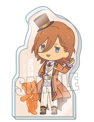 うたの☆プリンスさまっ♪ アクリルマスコット Crown Creamy Land ～Dessert Plate～ ちびキャラVer.「神宮寺レン」[本館] 約縦80×横60×厚さ8mm以内