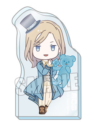 うたの☆プリンスさまっ♪ アクリルマスコット Crown Creamy Land ～Dessert Plate～ ちびキャラVer.「カミュ」[本館] 約縦80×横60×厚さ8mm以内