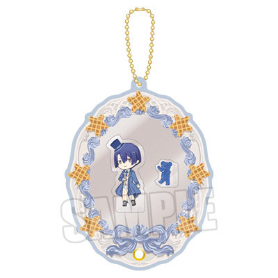 うたの☆プリンスさまっ♪ カスタマイズアクリルチャーム Crown Creamy Land ～Dessert Plate～ ちびキャラVer.「聖川真斗」[本館] 約縦110×横90×厚さ7mm