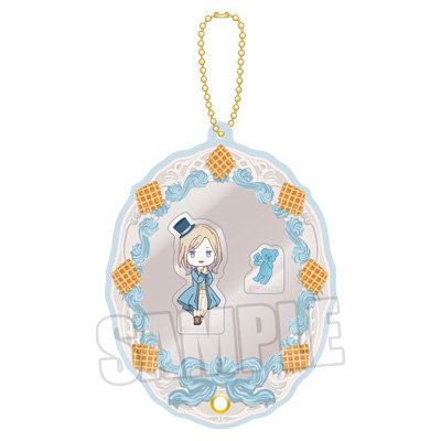 うたの☆プリンスさまっ♪ カスタマイズアクリルチャーム Crown Creamy Land ～Dessert Plate～ ちびキャラVer.「カミュ」[本館] 約縦110×横90×厚さ7mm