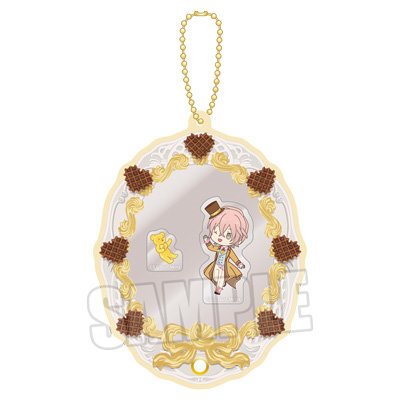 うたの☆プリンスさまっ♪ カスタマイズアクリルチャーム Crown Creamy Land ～Dessert Plate～ ちびキャラVer.「帝 ナギ」[本館] 約縦110×横90×厚さ7mm