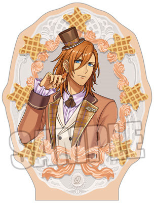 うたの☆プリンスさまっ♪ ダイカットメモ帳 Crown Creamy Land ～Dessert Plate～ Ver.「神宮寺レン」[本館] 約縦120×91mm以内