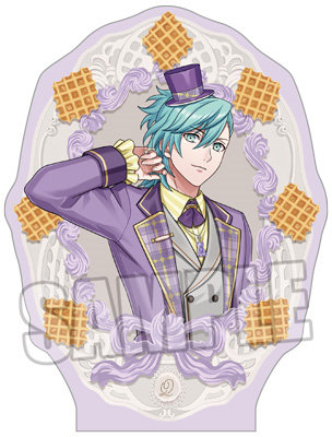 うたの☆プリンスさまっ♪ ダイカットメモ帳 Crown Creamy Land ～Dessert Plate～ Ver.「美風 藍」[本館] 約縦120×91mm以内