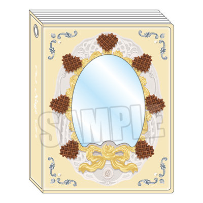 うたの☆プリンスさまっ♪ コレクトアルバム Crown Creamy Land ～Dessert Plate～ Ver.「帝 ナギ」[本館] 約縦110×横85×背幅25mm（折りたたみ時）