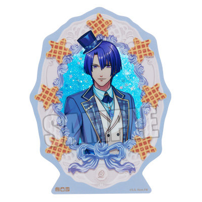 うたの☆プリンスさまっ♪ オイルインラメアクリルブロック Crown Creamy Land ～Dessert Plate～ Ver.「聖川真斗」[本館] 約縦130×横98×厚さ15mm