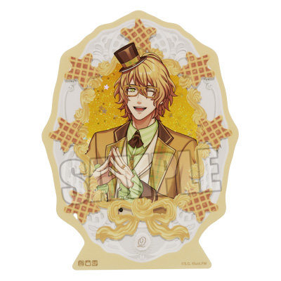 うたの☆プリンスさまっ♪ オイルインラメアクリルブロック Crown Creamy Land ～Dessert Plate～ Ver.「四ノ宮那月」[本館] 約縦130×横98×厚さ15mm