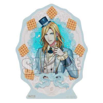 うたの☆プリンスさまっ♪ オイルインラメアクリルブロック Crown Creamy Land ～Dessert Plate～ Ver.「カミュ」[本館] 約縦130×横98×厚さ15mm