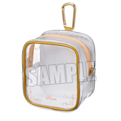 うたの☆プリンスさまっ♪ カラビナ付きクリアポーチ Crown Creamy Land ～Dessert Plate～ Ver.「神宮寺レン」[本館] 約縦115×横100×奥行き80mm