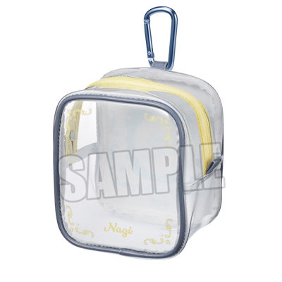 うたの☆プリンスさまっ♪ カラビナ付きクリアポーチ Crown Creamy Land ～Dessert Plate～ Ver.「帝 ナギ」[本館] 約縦115×横100×奥行き80mm