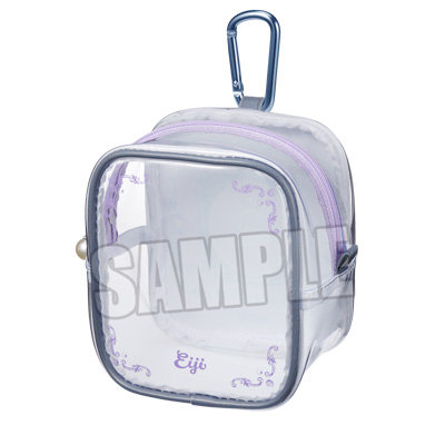 うたの☆プリンスさまっ♪ カラビナ付きクリアポーチ Crown Creamy Land ～Dessert Plate～ Ver.「鳳 瑛二」[本館] 約縦115×横100×奥行き80mm