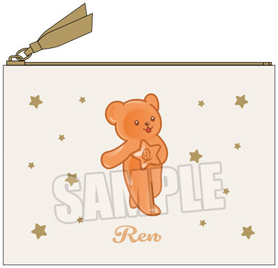 くまプリ 大 神宮寺レン うたの☆プリンスさまっ♪ ミニポーチ Crown Creamy Land