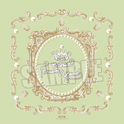 うたの☆プリンスさまっ♪ クロス Crown Creamy Land ～Dessert Plate～ Ver.「愛島セシル」[本館] 約縦520×横520mm