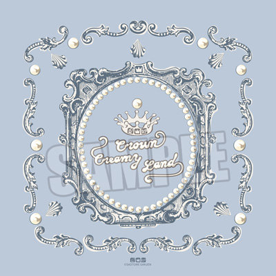 うたの☆プリンスさまっ♪ クロス Crown Creamy Land ～Dessert Plate～ Ver.「皇 綺羅」[本館] 約縦520×横520mm