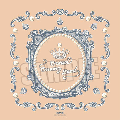 うたの☆プリンスさまっ♪ クロス Crown Creamy Land ～Dessert Plate～ Ver.「桐生院ヴァン」[本館] 約縦520×横520mm