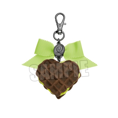 うたの☆プリンスさまっ♪ Q☆UP ワッフルバッグチャーム「天草シオン」 HE★VENS…約縦40×横46×高さ20mm