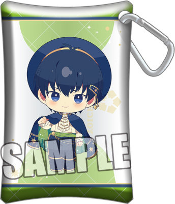 ブルーロック カラビナ付きクリアケース「潔 世一」ホロスコープVer. 約縦115×横65×厚さ10mm(閉じた時)