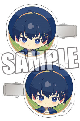 ブルーロック アクリルヘアクリップ「潔 世一」ホロスコープVer. 1個あたり(全体)約縦40×横50×厚さ12mm / (アクリル部分)約縦40×横40×厚さ3mm