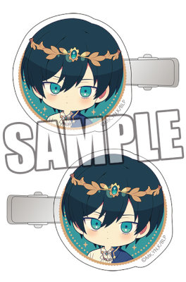 ブルーロック アクリルヘアクリップ「糸師 凛」ホロスコープVer. 1個あたり(全体)約縦40×横50×厚さ12mm / (アクリル部分)約縦40×横40×厚さ3mm