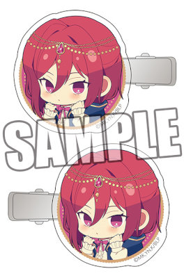 ブルーロック アクリルヘアクリップ「千切豹馬」ホロスコープVer. 1個あたり(全体)約縦40×横50×厚さ12mm / (アクリル部分)約縦40×横40×厚さ3mm