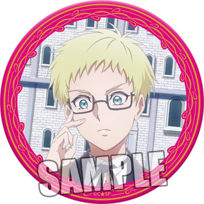 クラシック★スターズ　缶バッジ「ショパン」 約直径75×厚さ5mm