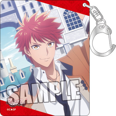 クラシック★スターズ　スタンド付きアクリルキーホルダー「ベートーヴェン」 (本体)約縦85×横65×厚さ3mm / (台座)約縦10×横65×厚さ3mm(2本入り)