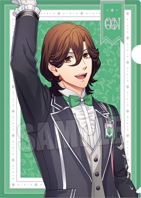 うたの☆プリンスさまっ♪ ホロクリアファイル UTA☆PRI WONDERLAND Ver.「寿 嶺二」 約縦310×横220mm