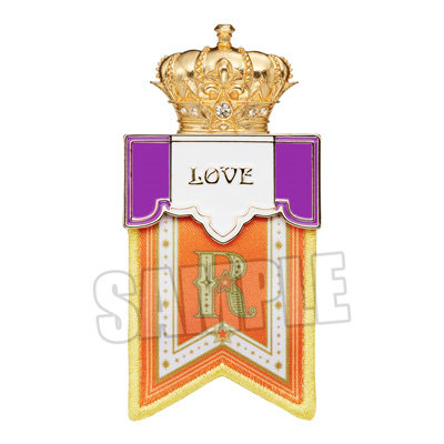 うたの☆プリンスさまっ♪ ブローチ UTA☆PRI WONDERLAND Ver.「神宮寺レン」 約縦88×横42mm以内