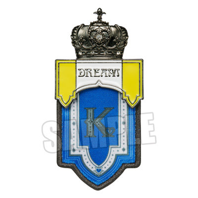 うたの☆プリンスさまっ♪ ブローチ UTA☆PRI WONDERLAND Ver.「皇 綺羅」 約縦88×横42mm以内