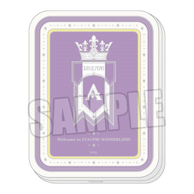 うたの☆プリンスさまっ♪ 缶入りステッカーセット UTA☆PRI WONDERLAND Ver.「美風 藍」 ＜缶＞約縦122×横95×高さ20mm、＜アイドルステッカー1型＞約縦83×横56mm、＜サイン＆モチーフステッカー6型＞約長辺70×短辺50mm以内