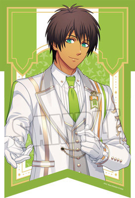 うたの☆プリンスさまっ♪ ダイカット布ポスター UTA☆PRI WONDERLAND Ver.「愛島セシル」 約縦366×横250mm以内